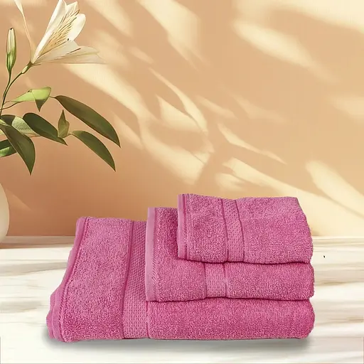 Рушник 50 х 90 см 100 % бавовна Рожевий Versailles VS-T15-5090 (146684)
