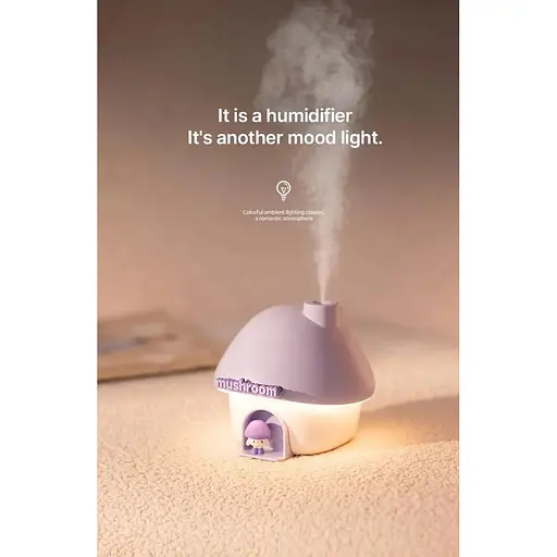 Маленький увлажнитель для спальни дома USB 300 мл - фото 6