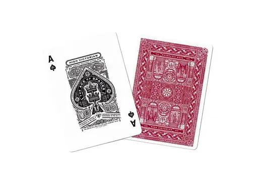 Карти гральні United States Playing Card Company Theory11 High Victorian (red) (168124) - фото 6