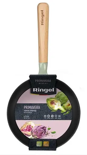 Чугунная сковорода Ringel Primavera 24 см (RG-1147-24 ci) - фото 1