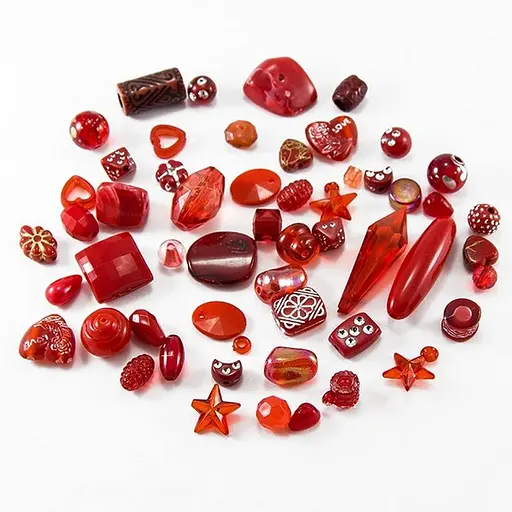 Декоративні намистинки для творчості Бомбей Dom Busin УТ100014229 в упаковці 86 шт - фото 3