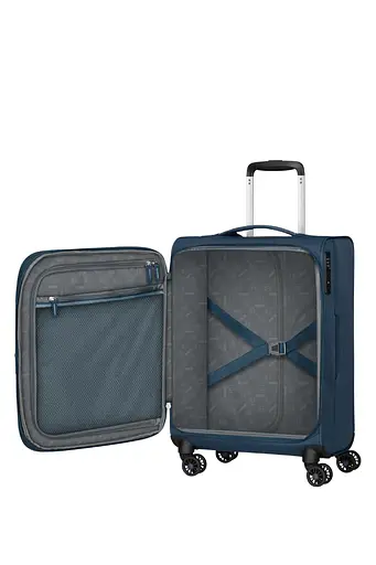 Валіза 55 см American Tourister Aerospin Indigo 55x40x23(25) MH6*31001 - фото 2