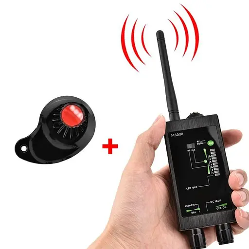 Детектор жучков и скрытых камер Protect M-8000. Профессиональный комплект (100629) - фото 2