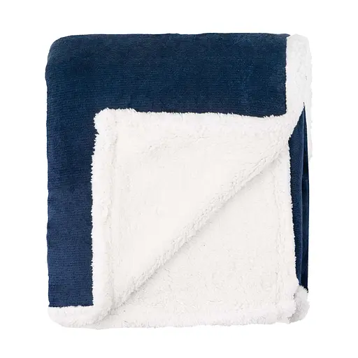 Плед Ardesto Sherpa 160х200 см темно-синій (ART0204SH) - фото 3