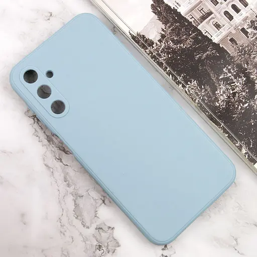 Силіконовий чохол Candy Full Camera для Samsung Galaxy A24 4G Сірий / Smoky Gray - фото 2