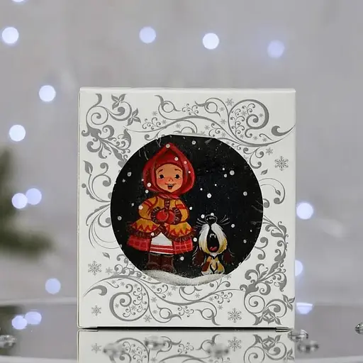 Ялинкова прикраса Санта Шоп Щедрувальниця скло (4820001060898) - фото 5