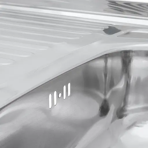 Кухонная мойка Kroner KRP Polierte-6080R (0,6 мм) CV022818, Polish - фото 5