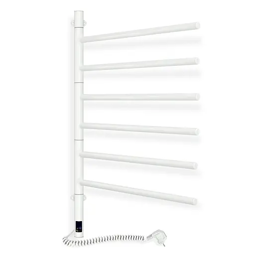 Електрична рушникосушка Navin Arabesque 480x800 Sensor з таймером, біла 12-123033-4880, Білий матовий, Електронний - фото 4