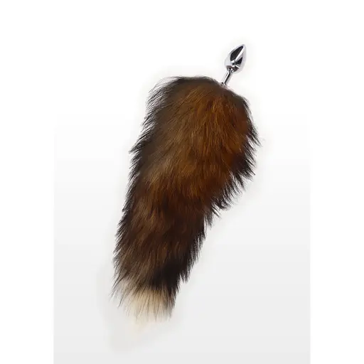 Анальна пробка з хвостом Taboom Foxtail Buttplug 50 см (мульті) - фото 4