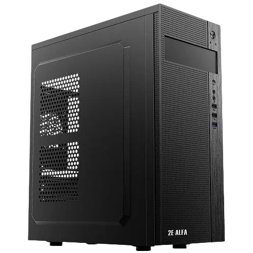 Корпус 2E Alfa E185 Black (2E-E185)