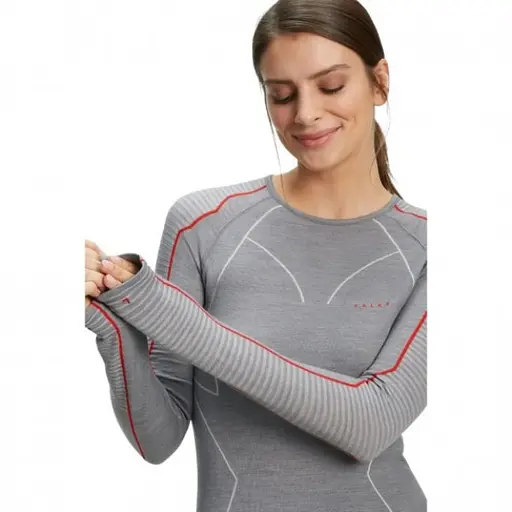 Термокофта Falke ESS Wool-Tech W Graphite L (1097-33211-3708 L) - фото 3