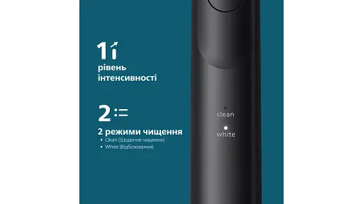 Електрична зубна щітка Philips Sonicare HX7111/01 серії 5500 чорна - фото 2
