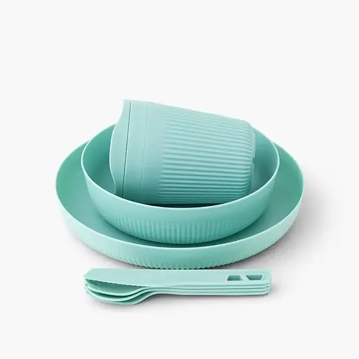 Набор посуды Sea To Summit Passage Dinnerware Sett 1P 7 предметов Aqua Sea Blue (1033-STS ACK037051-120219) - фото 3