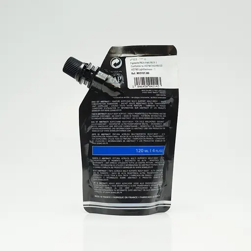 Акриловая краска Sennelier Abstract, 120 мл Кобальт синий оттенок (Cobalt Blue Hue) - фото 3