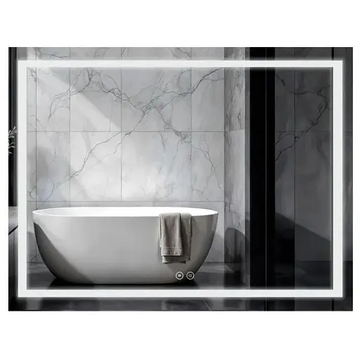 Дзеркало Qtap Mideya (MI1) прямокутне з LED-підсвічуванням Touch QT2078NCF07050W - фото 1