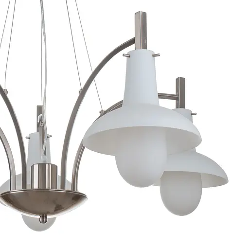 Люстра подвесная Brille для гостиной E14 40W PN (BR-533S/5) - фото 3