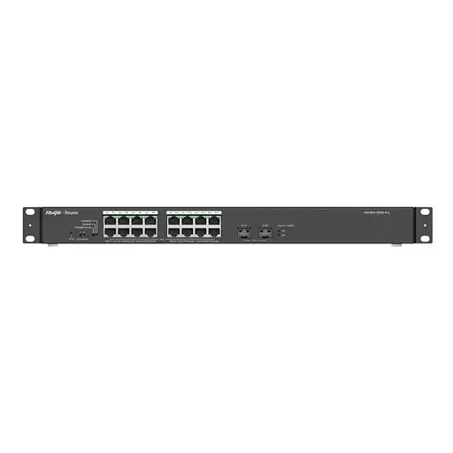 Маршрутизатор комутатор Ruijie Reyee RG-ES118GS-P-L (16 + 2 портові) Rack-mountable металевий корпус - фото 4