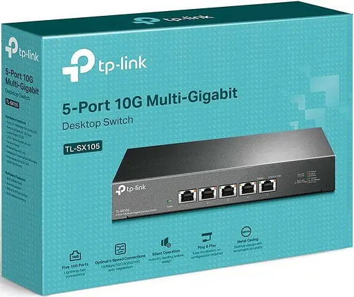 Коммутатор TP-Link TL-SX105 (TL-SX105) - фото 5