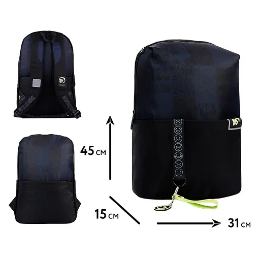 Рюкзак Yes Yes DSGN Smile T-105 - фото 2