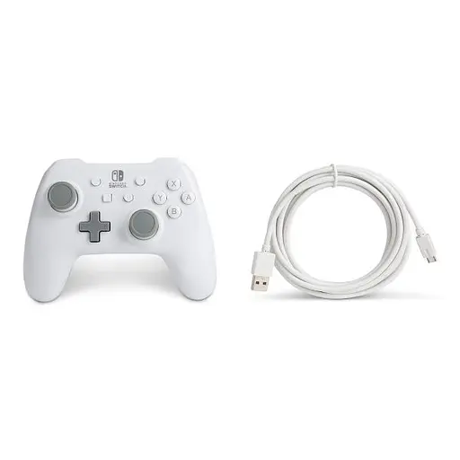 PowerA Wired Controller for Nintendo Switch (White) - фото 4