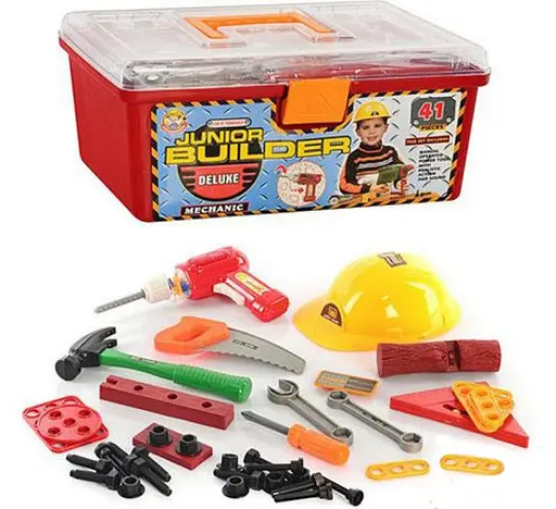 Дитячий набір інструментів 2058 у валізі, 41 деталь - фото 2