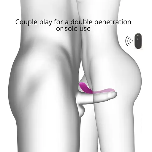Вибратор для пар с пультом ДУ Love To Love Match Up - Sweet Orchid - фото 3