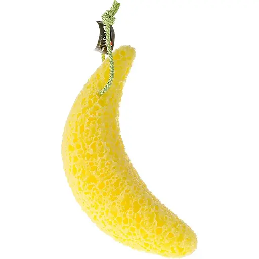 Детская губка Martini Spa Baby Bath Sponge Banana, банан (0084H10)
