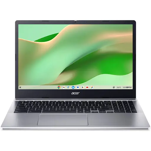 Acer Ноутбук Chromebook CB315-5H 15" FHD IPS, Intel C N100, 8GB, F128GB, UMA, ChromeOS, серебристый