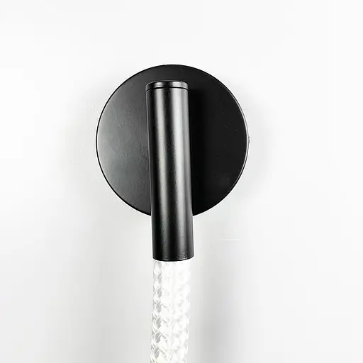 Інноваційне неонове бра у корпусі 100 см Арт. W 30G/800 BK Line F - фото 2