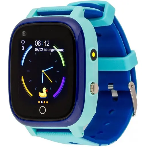 Детские умные часы Amigo GO005 4G WIFI Thermometer Blue