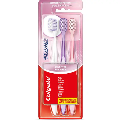 Зубна щітка Colgate Дбайливе чищення 3 шт.