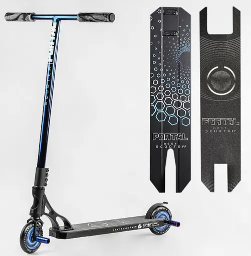 Труковий самокат Best Scooter PL-71744 HIC-система, з принтом - фото 9