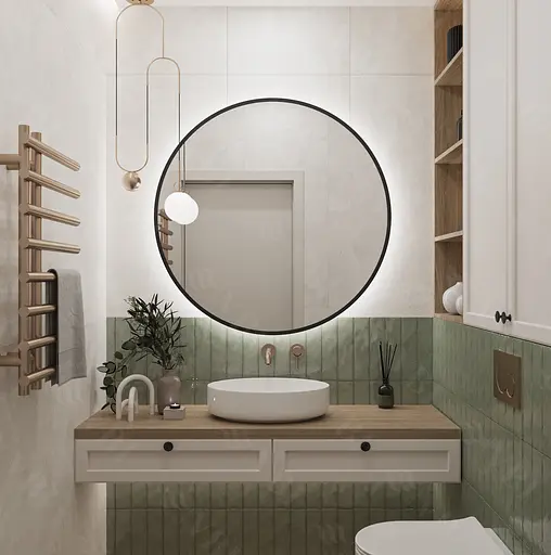 Умивальник VBI Udine white накладний VBI-012100, Білий - фото 2