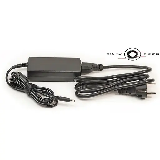 Блок живлення для ноутбуків PowerPlant DELL 220V, 19.5V 65W 3.34A (4.5*3.0)