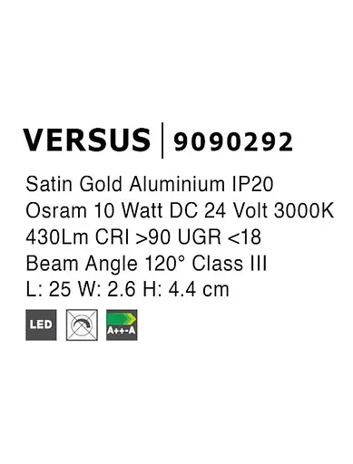 Магнітний світильник Nova Luce VERSUS 9090292 - фото 6