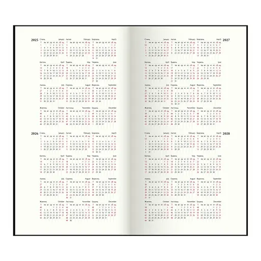 Ежедневник датированный Buromax Orion 2026 зеленый 153 х 85 мм (BM.2895-04) - фото 10