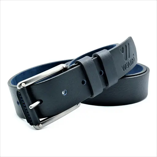 Ремень кожаный Weatro мужской 3,8х115-120 см acs0027488 - фото 2