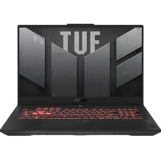 Ноутбук ASUS TUF Игровой A17 FA707NUG-HX156MXM,7 7445HS,32GB DDR5,512GB,RTX 4050 6GB,Без ОС
