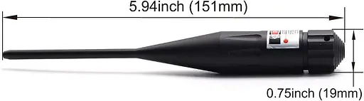 Приціл вимірювальний, манометр і комплект оглядових отворів Bemodst рушниця 78 калібру червоний - фото 6