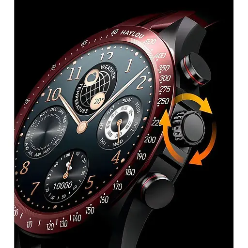 Смарт-годинник Haylou Solar Pro LS18 Brown [149917] - фото 5