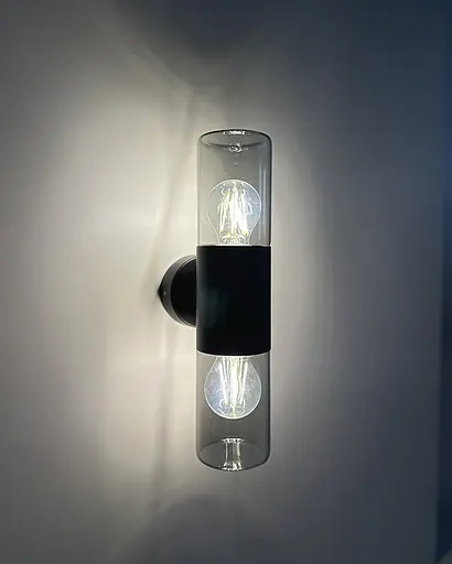 Вуличний світильник Nowodvorski 11372 Ida II E27 2x10W IP44 Bk - фото 2