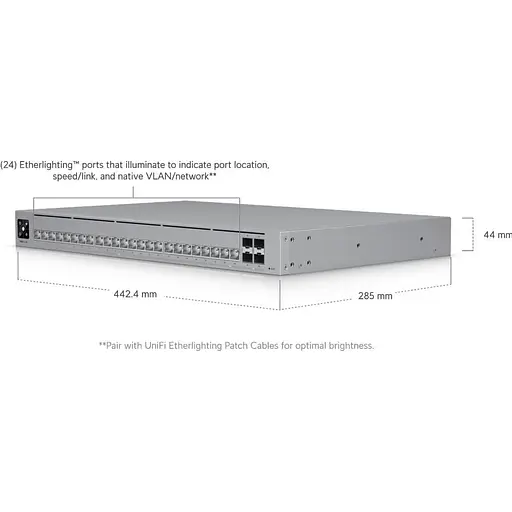 Коммутатор Ubiquiti UniFi Switch Pro HD 24 (USW-Pro-HD-24) - фото 8