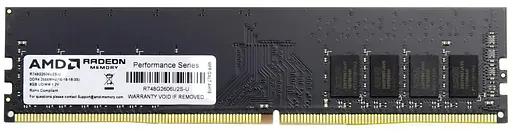 Модуль памяти AMD DDR4 8Gb Radeon R7 Performance 2666 MHz (R748G2606U2S-U) Б/у - фото 1