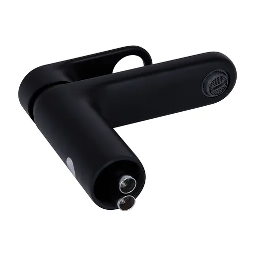 Смеситель для умывальника Qtap Jay QTJAY270BLM45545 Black matt Черный матовый - фото 3