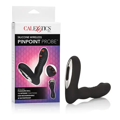 Стимулятор простати Wireless Pinpoint Probe, 12.7 см чорний - фото 10