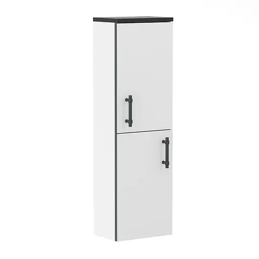 Пенал підвісний Imprese Black Edge білий f32113W - фото 1