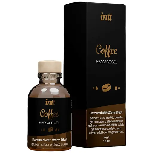 Масажний гель для інтимних зон Intt Cosmetics Coffee розігріваючий 30 мл