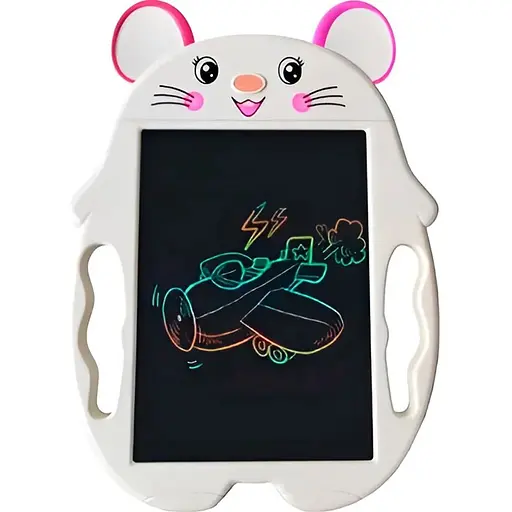 Планшет для малювання DK Kids Pad 9" Color Mouse White [118572]