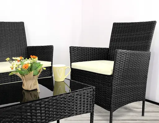 Набір садових меблів GardenLine Reno Black - фото 7