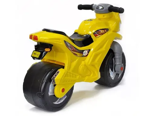 Мотоцикл - толокар, Orion (желтый) - фото 2